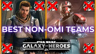 BEST 10 Teams without Omicrons in SWGOH