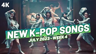 NEW K-POP SONGS | JULY 2023 (WEEK 4)