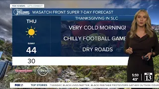 Monday night weather forecast (Nov. 22)