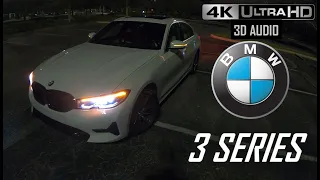 2020 BMW 330i | 4K 60FPS | POV Night Test Drive | Binaural audio