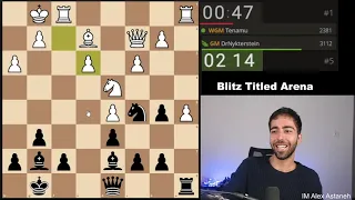 Magnus plays the Lichess Titled Arena, commentary w/ IM Alex Astaneh August 7, 2021