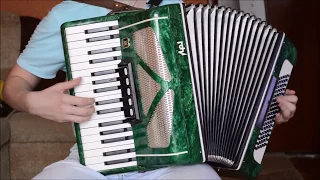 Марш "Прощание славянки" на аккордеоне / "Farewell of Slavianka" on accordion - Russian song