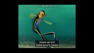 Shark Tale Oscar Earnie & Bernie Screaming