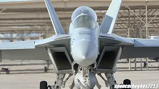 Aviation Nation 2022 (Nellis AFB) E/A-18G Growler Engine Startup & Demo