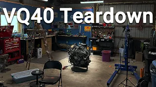 VQ40 Engine Teardown And Unraveling The Mystery Of Our New Xterra (VK Swap Episode 5)