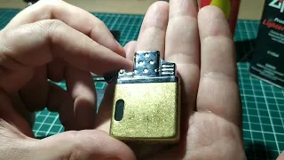 Апгрейд зажигалок Zippo при помощи бутанового (газового) инсерта (вставки) Zorro