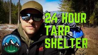 Overnight Tarp Shelter