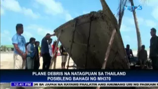 Plane debris in Thailand, possible part of MH370