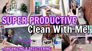EXTREME 2 DAY CLEAN WITH ME 2021  | MOM LIFE CLEANING MOTIVATION | PRODUCTIVE DECLUTTER & ORGANIZE
