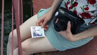 How to use Instax Square Film with Instax Wide Cameras !! Instax square adapter!