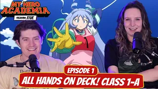 Season 5 Begins! | My Hero Academia Season 5 Reaction | Ep 5x1 “All Hands on Deck! Class 1-A”