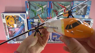 UNBOXING BEST PLANES:  Airbus A380 Airlines XU 997 ATR 72-600  Remote control RC plane models