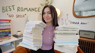 my favorite romance books!! *no spice*