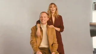 Elizabeth Olsen and Paul Bettany photoshoot