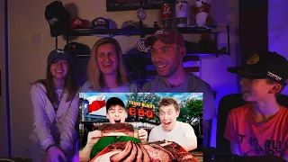 South African & Family React to Brits Try Texas BBQ