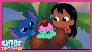 Lilo & Stitch Chibis |🍦Ice Cream on the Run | Chibi Tiny Tales | @disneychannel