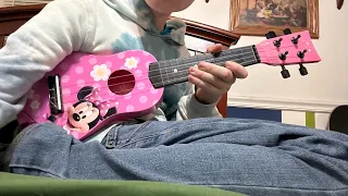 My heeaartt, I loved her, waaaaa (ft. Minnie Mouse ukulele)