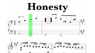 Billy Joel - Honesty Sheet Music