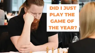 GM Chess Analysis #62 - Did I just play the Game of the Year?