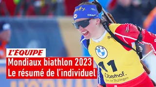 Mondiaux biathlon 2023 - Julia Simon échoue à une balle du podium, Oeberg sacrée sur l'individuel