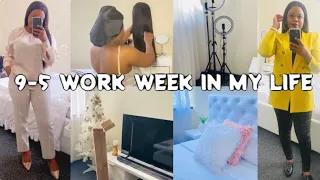 9-5 WORK WEEK IN MY LIFE *REALISTIC || GRWM FOR WORK + CLEAN WITH ME & MORE || SOUTH AFRICA