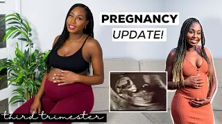 THIRD TRIMESTER PREGNANCY UPDATE! Bump, Symptoms, Cravings | 1st & 2nd Trimester RECAP in a Pandemic