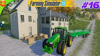 Making Very Expensive Clothes from Cotton and Wool | Farming Simulator 23 Amberstone #16