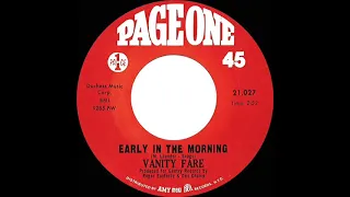 1970 HITS ARCHIVE: Early In The Morning - Vanity Fare (mono 45)
