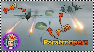 Paratroopers + P47 + P38 = 💥• Enlisted Allies Normandy Gameplay • MeAdmiralStarks