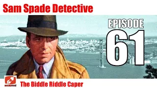 Sam Spade Detective - 61 - The Biddle Riddle Caper - Audiobook Radio Private-eye Dashiell Hammett