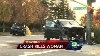 One killed in three car crash in Elk Grove