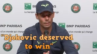 Rafael Nadal Press Conference after SF vs Novak Djokovic | Roland Garros 2021