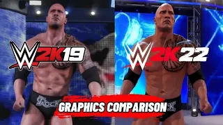 WWE 2K22 vs WWE 2K19 Graphics Comparison | 1080p (Which Is Better?)