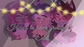 Here's To Never Growing Up Edit //Ft. Evy, Yuii, Christine, IRL Me, Evy, Christine)