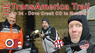 We ALMOST FROZE!! and a tour of a tunnel digger maker - TransAmerica Trail