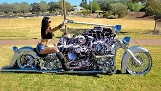 15 MOTOS MONSTRUOSAS MAIS BIZARRAS DO MUNDO