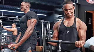 Training W/ Viral TikTok Fitness Guru Joshua Oguntuase