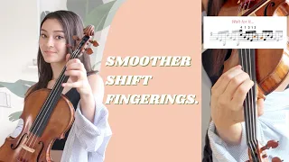 Shift smoothly on the violin with this fingering hack...