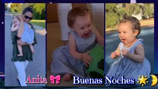 Buenas Noches🥰 Anita 🎀 y Pampita 💕 Bendiciones 🙏🏻