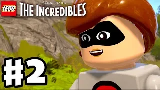 LEGO The Incredibles - Gameplay Walkthrough Part 2 - Hover Train Hijinx!
