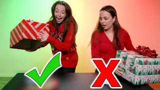 Don't Choose the Wrong Mystery Gift Challenge - Merrell Twins