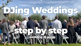 How to DJ a Wedding..... DJ GIG LOG