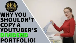 Why You Shouldn’t Copy a YouTuber’s Dividend Portfolio