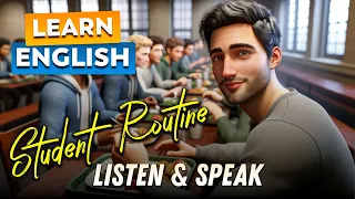 Student Routine | Improve Your English | English Listening Skills - Speaking Skills | My Day