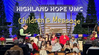 2022-12-18 Children's Message: Joseph and the Angel