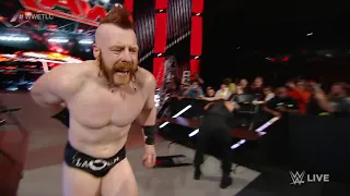 #wwe Roman Reigns incites a brawl with Sheamus  Raw, December 7, 2015