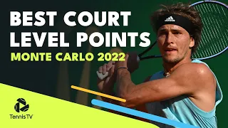 Best Court-Level Shots & Rallies | Monte Carlo 2022