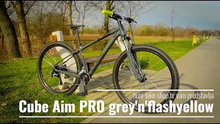 Cube Aim PRO grey'n'flashyellow 2023.