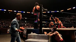 Fancam: Best Friends Danhausen vs Jeff Jarrett Jay Lethal & Satnam Singh AEW Rampage Lexington, KY