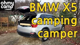 81 BMW X5 with #OHMYCAMP camping camper